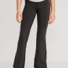 High-Waisted PowerChill Crossover Flared Leggings for Girls