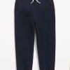 Cinched-Hem Jogger Sweatpants for Toddler Boys