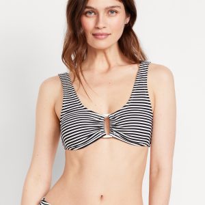 Textured Swim Top