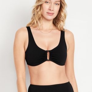 Textured Swim Top