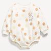 Disney© Long-Sleeve Fleece One-Piece Romper for Baby