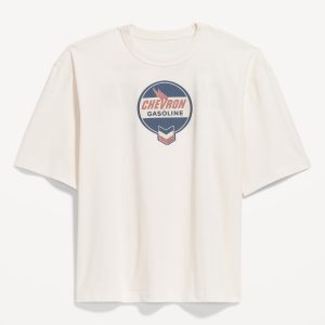 Chevronâ„¢ Cropped T-Shirt