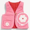 Embroidered Corduroy Vest for Baby