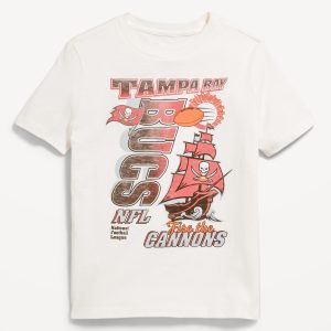 NFL⢠Tampa Bay Buccaneers⢠Gender-Neutral Graphic T-Shirt for Kids