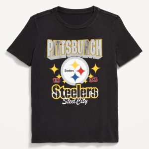 NFL⢠Pittsburgh Steelers⢠Gender-Neutral Graphic T-Shirt for Kids