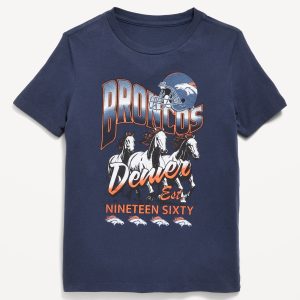 NFL⢠Denver Broncos⢠Gender-Neutral Graphic T-Shirt for Kids