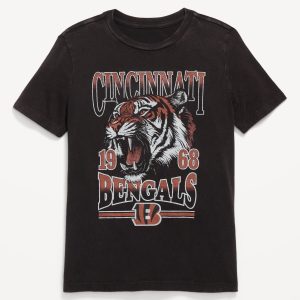 NFLâ„¢ Cincinnati Bengalsâ„¢ Gender-Neutral Graphic T-Shirt for Kids